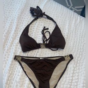 Brown bikini